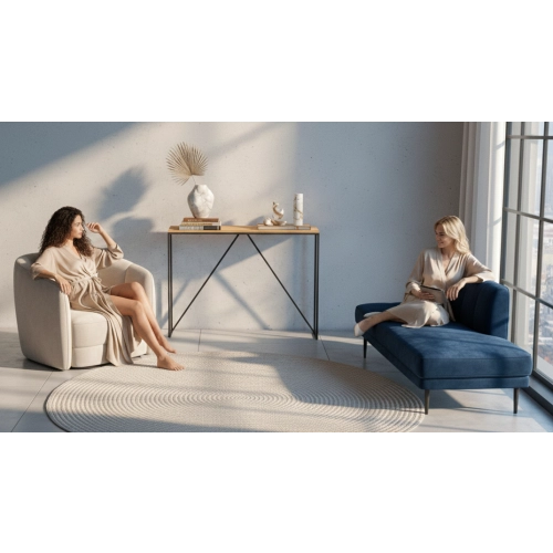 KONSOLA - REGAŁA Z DREWNA LITEGO DĄB OLCHA JESION SKD-387